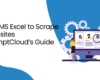 web scraping excel