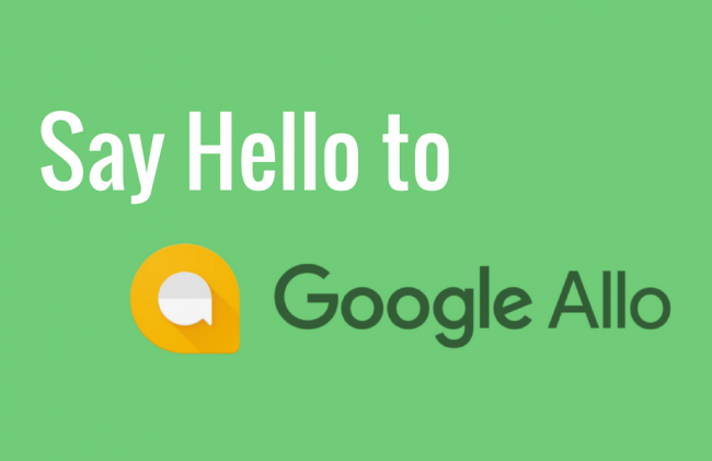 Say hello to google allo