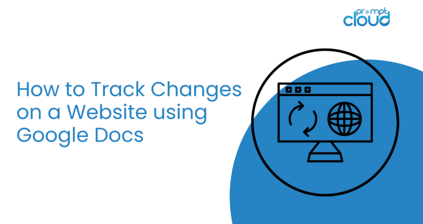 track changes on a website