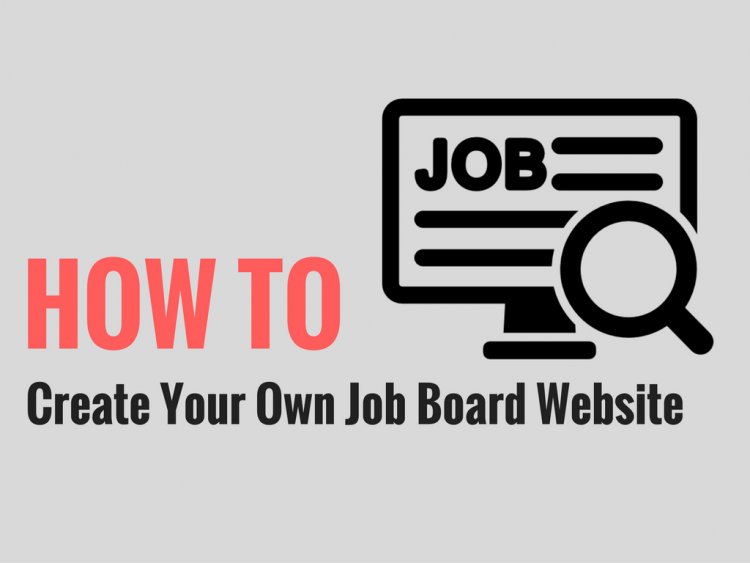 how to build your own job board website promptcloud job board site