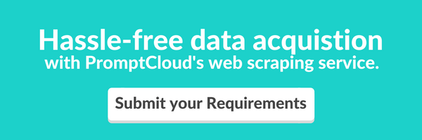 Web scraping service cta