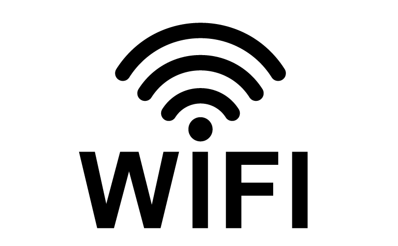 Wifi written on white cloud
