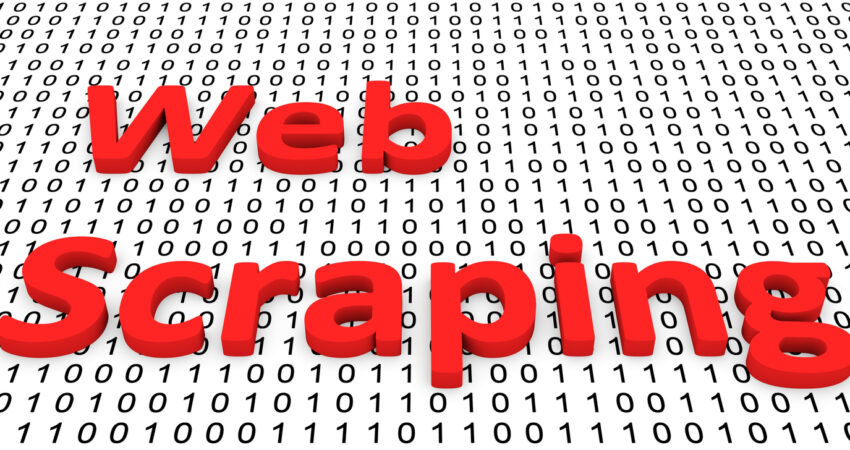 web scraping a website