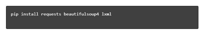 Install Required Libraries