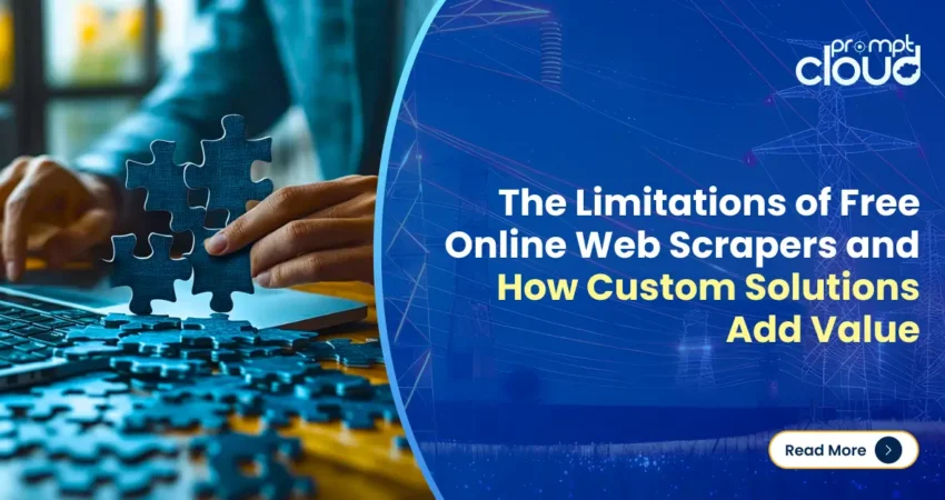 comparing a free online web scraper with a custom web scraping solution