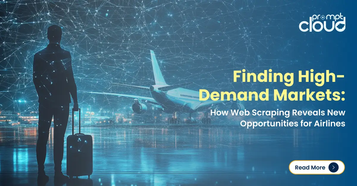 web scraping flight data to discover high-demand routes and market opportunities