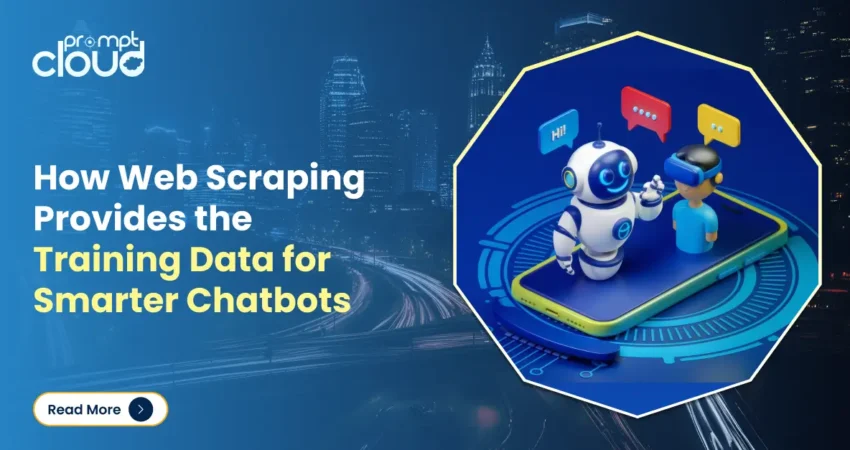 Web scraping for chatbot dataset creation