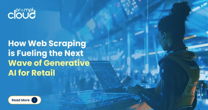 web scraping and generative AI optimizing retail