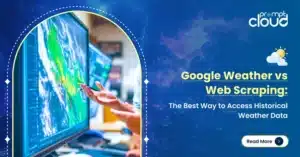 How businesses can access accurate historical weather data using Google Weather and web scraping.