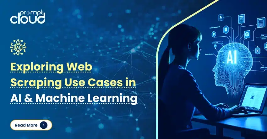Overview of web scraping for training AI and ML algorithms