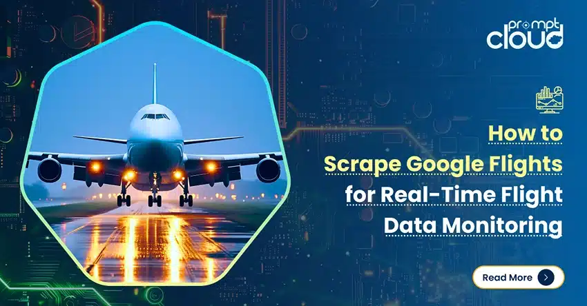 Real-time flight data monitoring using Google Flights data