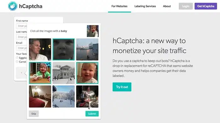 What is hCaptcha