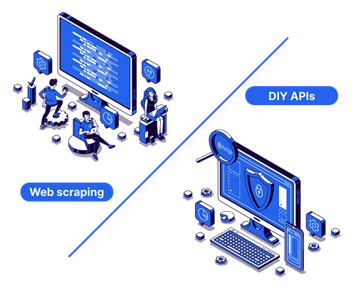 Scraper API vs managed web scraping decision matrix