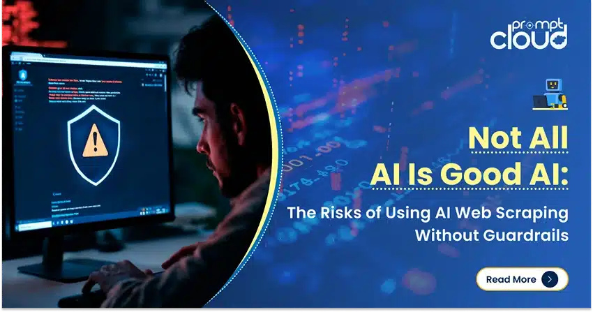 Comparison between AI scraping bots and a managed web scraping service provider