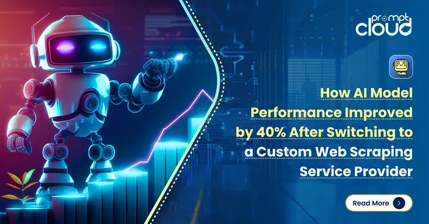 Custom data pipeline for AI model training with web scraping