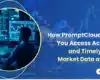 Real-time stock data with PromptCloud