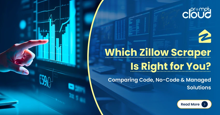 Zillow data scraper code vs no-code vs managed services