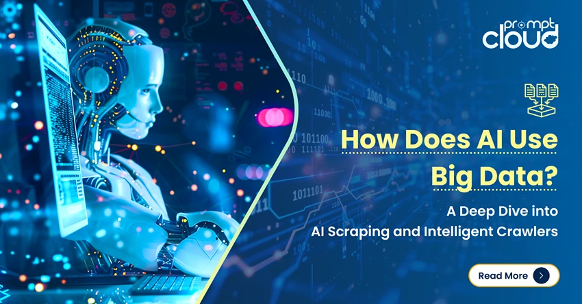 big data AI powering intelligent website crawlers
