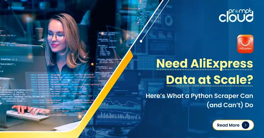 AliExpress data scraping using Python scraper, API, and managed services