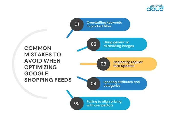 Common Mistakes to Avoid When Optimizing Google Shopping Feeds