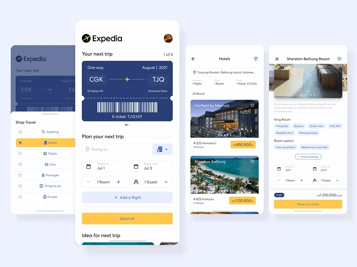 Expedia Listings