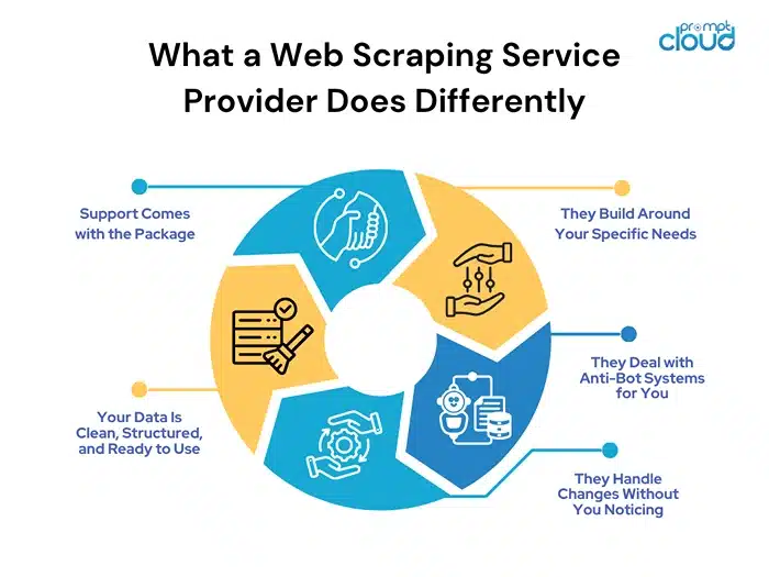 What a Web Scraping Service Provider Does Differently