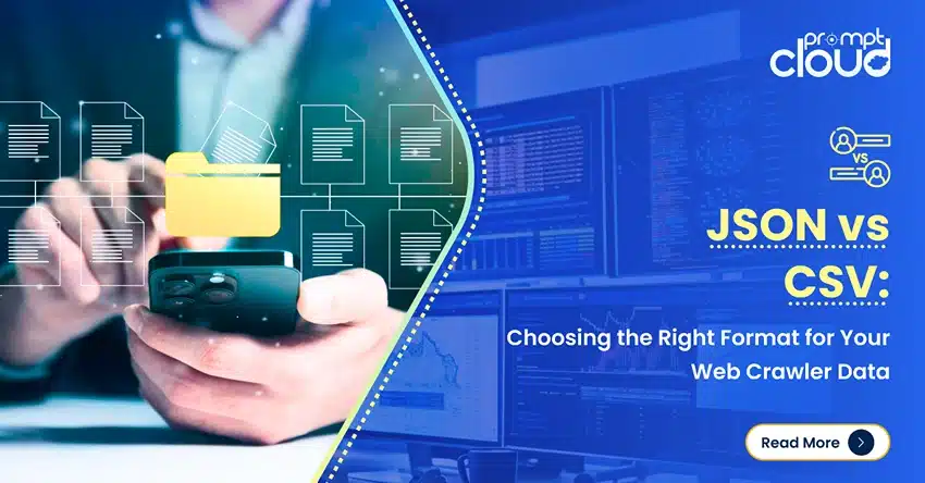 JSON vs CSV Choosing the Right Format for Your Web Crawler Data