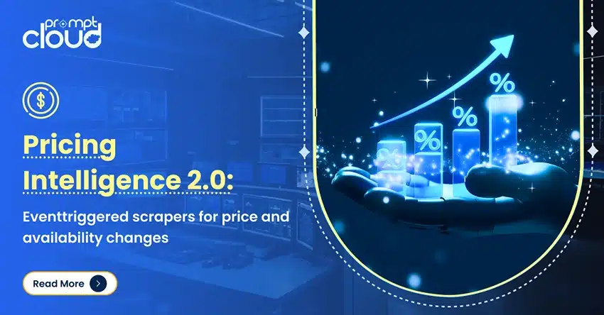 Pricing Intelligence 2 0 Event triggered scrapers for price and availability changes