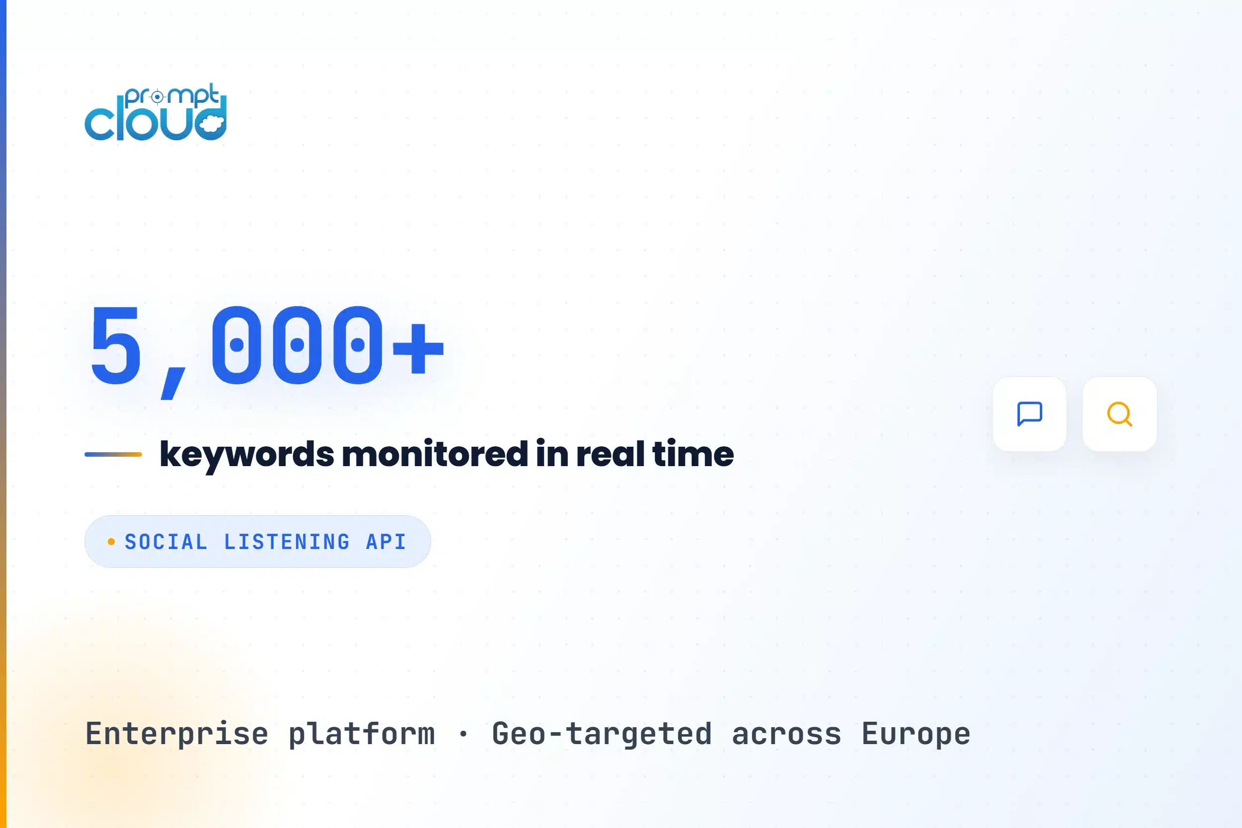 Social Listening API Monitors 5,000+ Keywords Across Europe for an Enterprise Platform